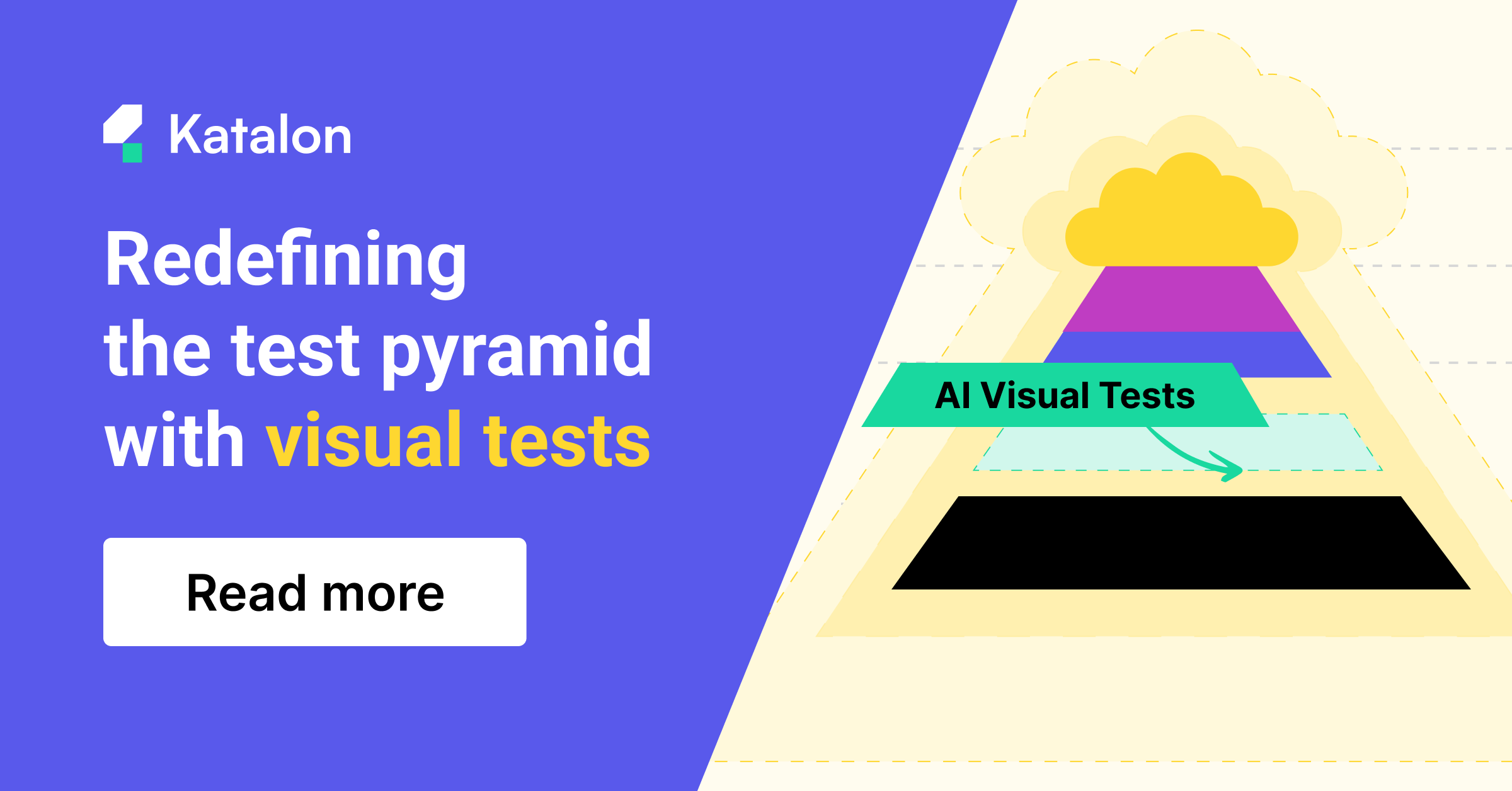 How Visual Testing Redefines the Testing Pyramid | Katalon