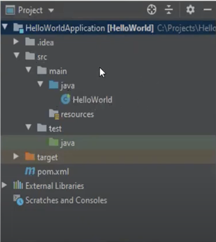 create a project structure in IntelliJ for Selenium