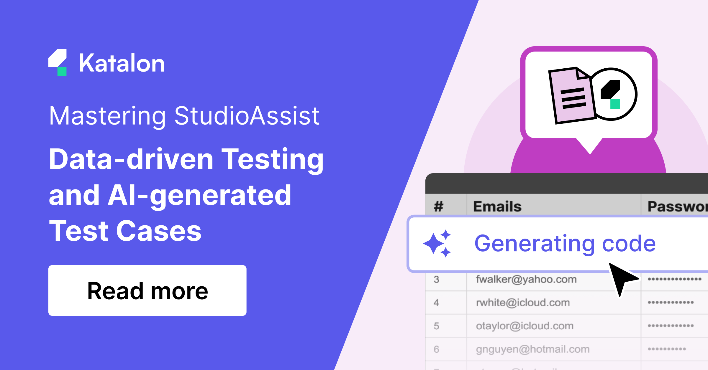 Mastering StudioAssist: Data-driven Testing and AI-generated Test Cases