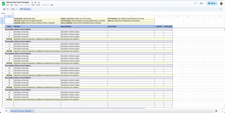 Manual testing: A Complete Guide With Examples